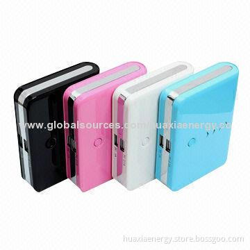 Popular 8,000mAh USB power bank with double USB output